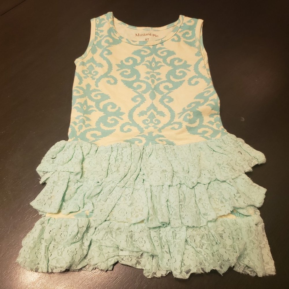 Mustard Pie Size 2t dress
